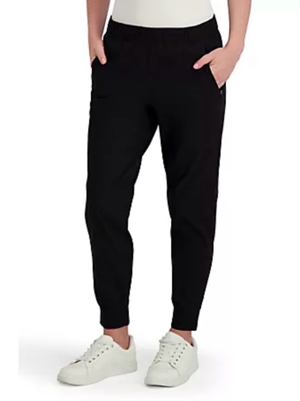 Eddie Bauer Women's Slim Fit Mid-Rise Tech-Woven Ankle Pants
